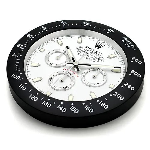 Rolex Daytona Panda Series ,Black & White | Wall Clock
