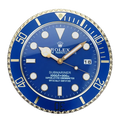 Rolex Submariner Series,Blue & Gold | Wall Clock