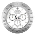 Rolex Wall Clock Daytona Series ,Silver & White