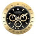 Rolex Wall Clock Daytona Series,Gold & Black