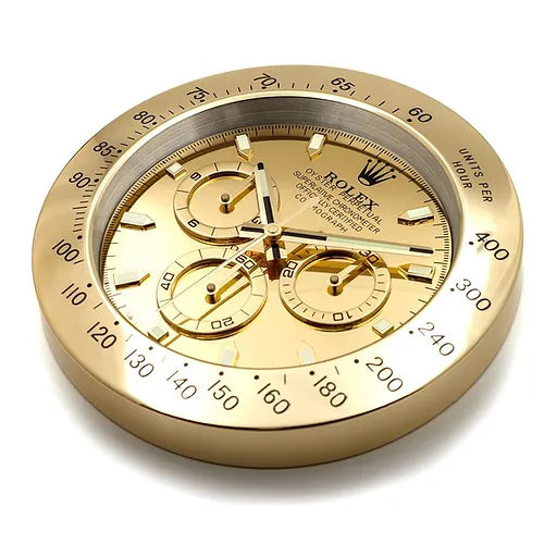 Rolex Wall Clock Daytona Series ,Full Gold