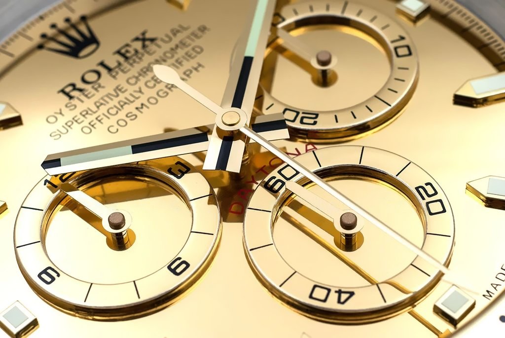 Rolex Wall Clock Daytona Series ,Full Gold