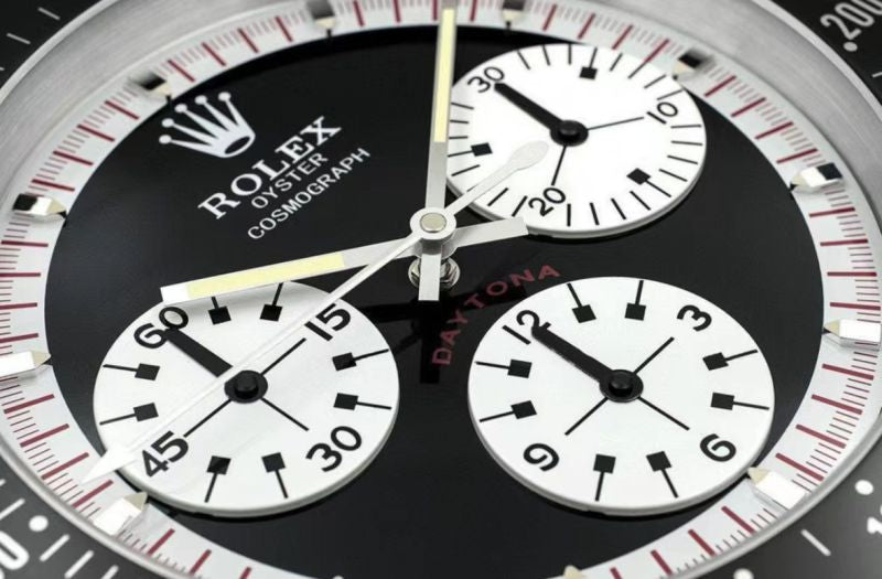 Rolex Daytona Paul Newman Wall Clock | White Logo