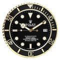 Rolex GMT Master Series,Black and Gold | Wall Clock