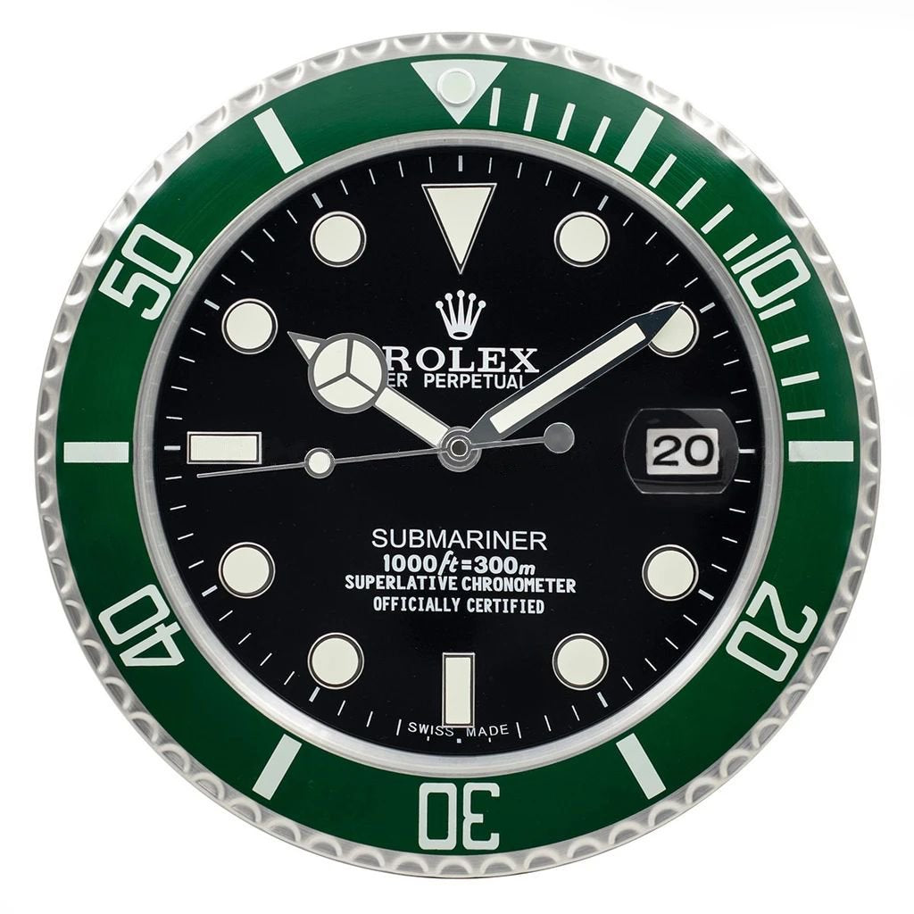 Rolex Submariner Series,Green | Wall Clock