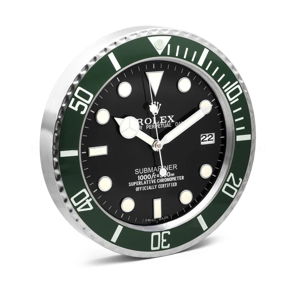 Rolex Submariner Series,Green | Wall Clock